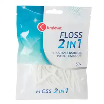 Kruidvat Kruidvat Floss Tandenstokers aanbieding