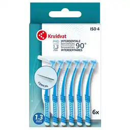 Kruidvat Kruidvat 90° 1,3mm Interdentale Borsteltjes aanbieding