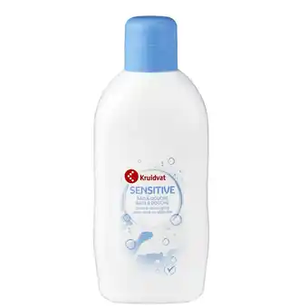 Kruidvat Kruidvat Sensitive 2-In-1 Bad & Douche aanbieding