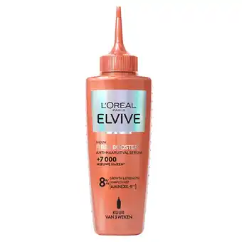 Kruidvat L'Oréal Paris Elvive Fiber Booster Anti-Haaruitval Serum aanbieding