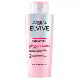 Kruidvat L'Oréal Paris Elvive Glycolic Gloss Shampoo aanbieding