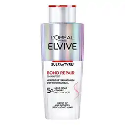 Kruidvat L'Oréal Paris Elvive Bond Repair Sulfaatvrije Shampoo aanbieding