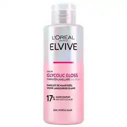 Kruidvat L'Oréal Paris Elvive Glycolic Gloss 5 Minuten Lamellaire Verzorging aanbieding