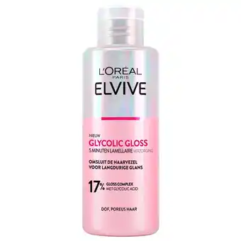 Kruidvat L'Oréal Paris Elvive Glycolic Gloss 5 Minuten Lamellaire Verzorging aanbieding