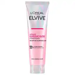 Kruidvat L'Oréal Paris Elvive Glycolic Gloss Conditioner aanbieding