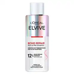 Kruidvat L'Oréal Paris Elvive Bond Repair Rescue Pre-Shampoo aanbieding
