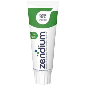 Kruidvat Zendium Extra Fresh Tandpasta aanbieding