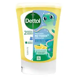 Kruidvat Dettol No-Touch Kids Citrus Antibacteriële Tonic Handzeep Navulling aanbieding