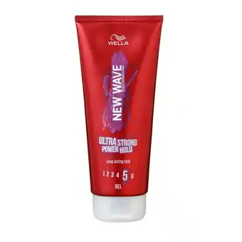 Kruidvat Wella New Wave Ultra Strong Power Hold Haargel aanbieding