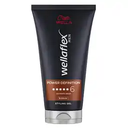 Kruidvat Wellaflex Men Power Definition Ultimate Hold Gel aanbieding