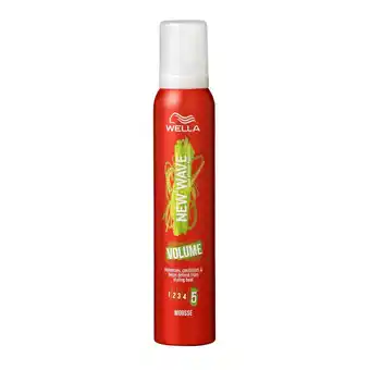 Kruidvat Wella New Wave Boost It Volume Mousse aanbieding