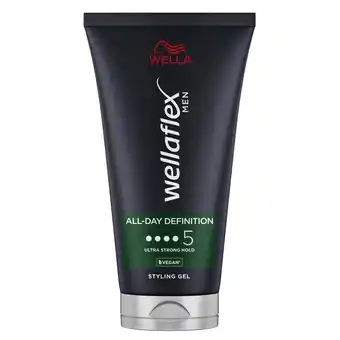 Kruidvat Wellaflex Men All-Day Definition Ultra Strong Gel aanbieding