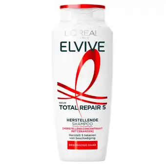 Kruidvat L'Oréal Paris Elvive Total Repair 5 Herstellende Shampoo aanbieding