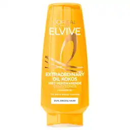Kruidvat L'Oréal Paris Elvive Extraordinary Oil Kokos Conditioner aanbieding