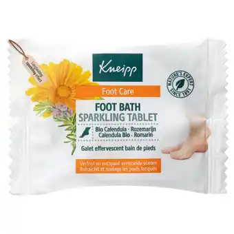 Kruidvat Kneipp Calendula Rozemarijn Voetbadbruistablet aanbieding