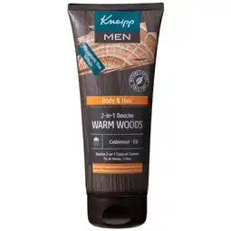 Kruidvat Kneipp Men 2-in-1 Warm Woods Douchegel aanbieding
