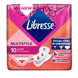 Kruidvat Libresse Ultra Normal Multistyle Maandverband aanbieding