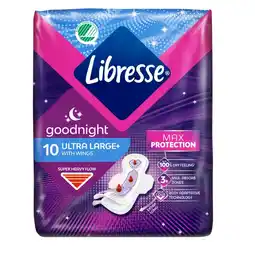Kruidvat Libresse Goodnight Ultra Night Wing Maandverband aanbieding