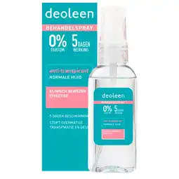 Kruidvat Deoleen Antitranspirant Behandelspray aanbieding