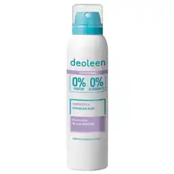 Kruidvat Deoleen 0% Sensitive Deodorant Spray aanbieding