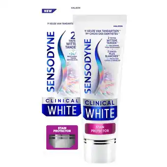 Kruidvat Sensodyne Clinical White Stain Protector aanbieding