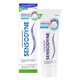 Kruidvat Sensodyne Complete Protection+ Cool Mint Tandpasta aanbieding