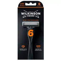 Kruidvat Wilkinson Sword Wilkinson 6 Scheerapparaat aanbieding