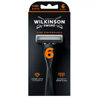 Kruidvat Wilkinson Sword Wilkinson 6 Scheerapparaat aanbieding