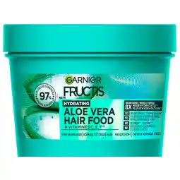 Kruidvat Garnier Fructis Hairfood Aloë Vera Haarmasker aanbieding