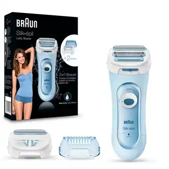 Kruidvat Braun Silk-épil 5160 3in1 Lady Shaver aanbieding