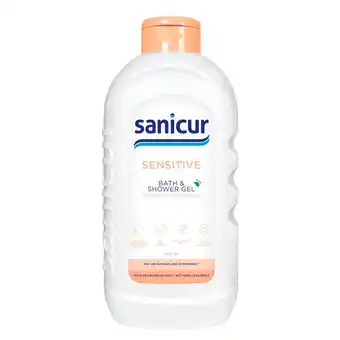 Kruidvat Sanicur Sensitive Bad- en Douchegel aanbieding