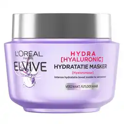 Kruidvat L'Oréal Paris Elvive Hyaluronic Hydratatie Masker aanbieding
