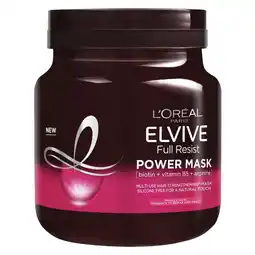 Kruidvat L'Oréal Paris Elvive Full Resist Power Mask Haarmasker aanbieding