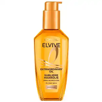 Kruidvat L'Oréal Paris Elvive Extraordinary Oil Haarolie aanbieding
