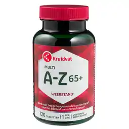 Kruidvat Kruidvat Multi A-Z 65+ Vitaal Tabletten aanbieding
