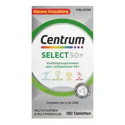 Kruidvat Centrum Select 50+ Multivitaminen Tabletten aanbieding