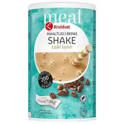 Kruidvat Kruidvat Café Latte Maaltijdshake aanbieding