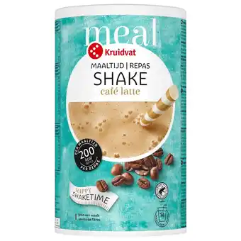 Kruidvat Kruidvat Café Latte Maaltijdshake aanbieding