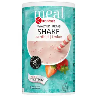 Kruidvat Kruidvat Aardbei Maaltijdshake aanbieding