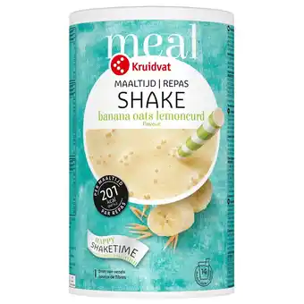 Kruidvat Kruidvat Banana Oats Lemoncurd Maaltijdshake aanbieding