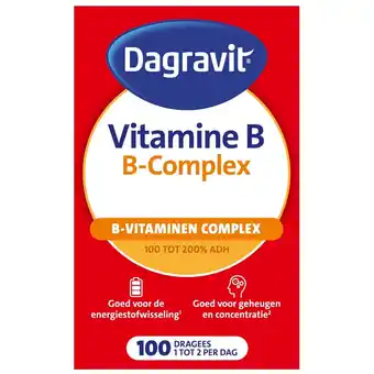 Kruidvat Dagravit Vitamine B-Complex Dragees aanbieding