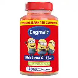 Kruidvat Dagravit Kids Multivitaminen Minions Gummies aanbieding