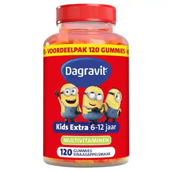 Kruidvat Dagravit Kids Multivitaminen Minions Gummies aanbieding
