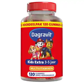 Kruidvat Dagravit Kids Multivitaminen Paw Patrol Gummies aanbieding