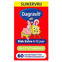 Kruidvat Dagravit Kids Multivitaminen Kauwtabletten aanbieding