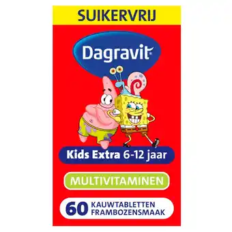Kruidvat Dagravit Kids Multivitaminen Kauwtabletten aanbieding