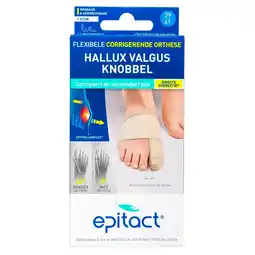 Kruidvat Epitact Hallux Valgus Knobbel Flexibele Corrigerende Orthese aanbieding