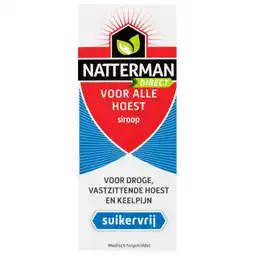 Kruidvat Natterman Direct Voor Alle Hoest Suikervrije Siroop aanbieding