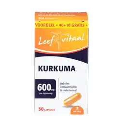 Kruidvat Leefvitaal Kurkuma Capsules aanbieding