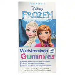 Kruidvat Disney Frozen Multivitaminen Gummies aanbieding